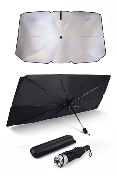 Panda Kılıf Car Windshield Sunshade Foldable Umbrella Auto Sunshade Uv Protec...