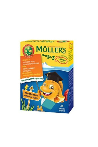 Other MOLLERS Ζελεδάκια με γεύση Πορτοκάλι-Λεμόνι 36 τεμάχια