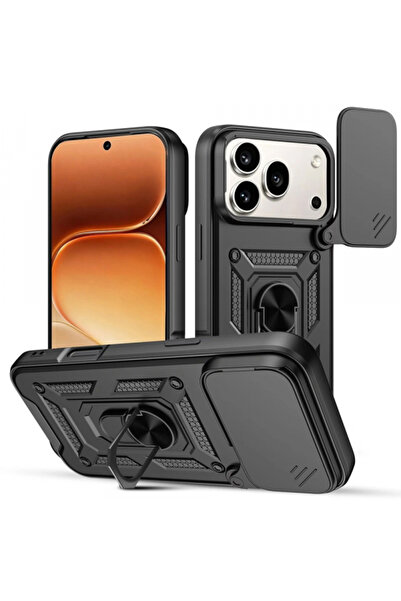OEM Husa pentru Honor 600 Pro, OEM, CamShield, Neagra