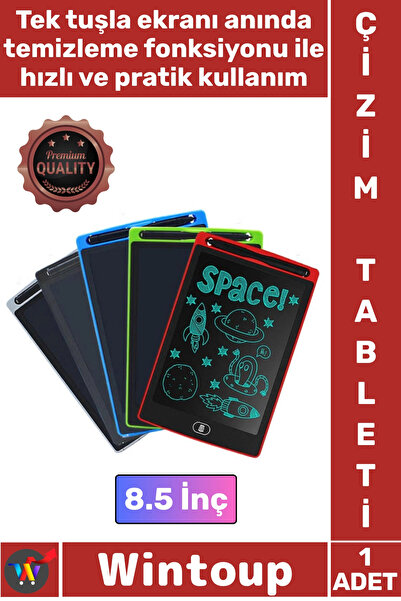 Wintoup #Tablet Çocuk Dijital Yazım Grafik Tasarım Not Tutma Hafif Akıllı Lcd...