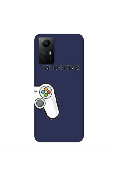 Other Xiaomi Redmi Note 12s Player 2 Dark blue Colored Silicone TPU Θήκη