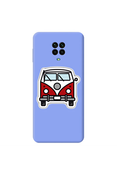 Other Xiaomi Redmi Note 9 Pro Minibus Light Purple Colored Silicone TPU Θήκη