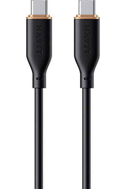 Havit CB603 Καλώδιο USB 2.0 USB-C Αρσενικό Μαύρο 1.2μ