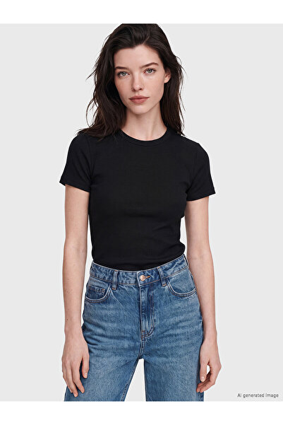 LC Waikiki Trendlucky Soft Touch Women's T-Shirt with a Difference