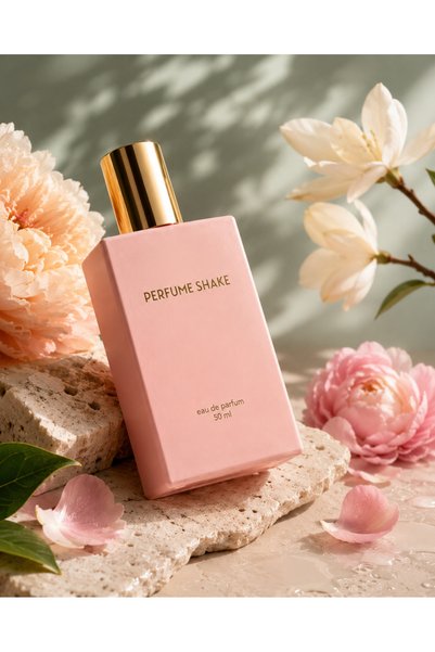 PERFUME SHAKE Women's Floral Citrus Eau de Parfum 50ml, Yuzu Peony Magnolia, Long Lasting Fresh Feminine Fragrance