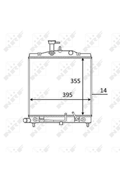 NRF Radiator Racire Motor KIA PICANTO 1