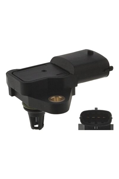 FEBI BILSTEIN Senzor de Presiune la Galeria de Admisie (4 Pin) Iveco Eurotech...