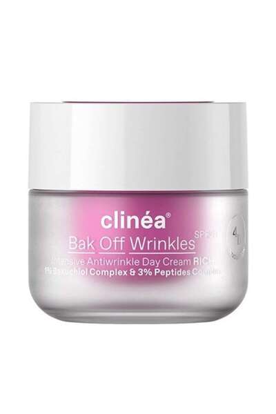 Clinea | Bak Off Wrinkles Rich SPF20 Αντιγηραντική Κρέμα Ημέρας Πλούσιας Υφής...