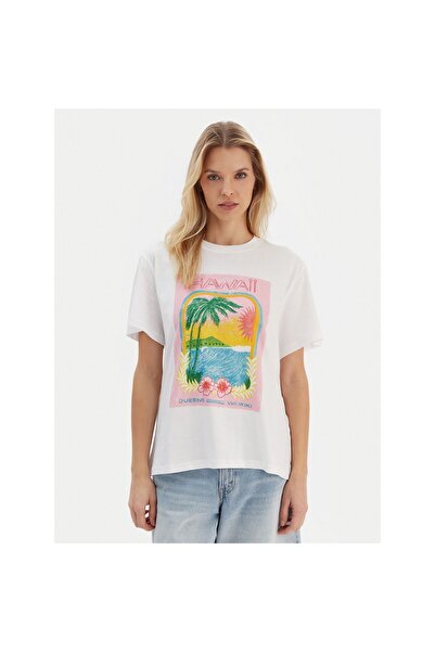 Roxy Tricou de damă ERJZT05899-WBB5 Alb