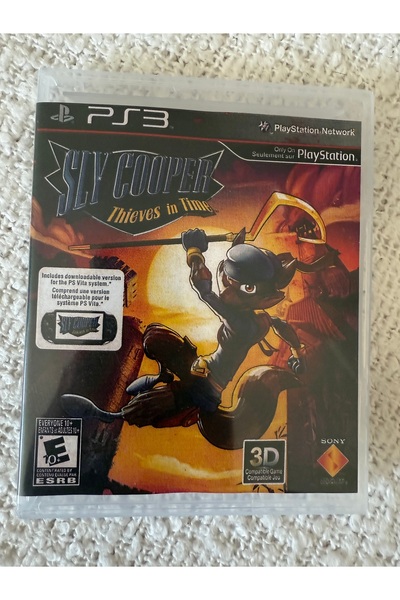 ps3 sly cooper thieves in time orjinal oyun