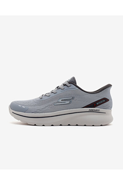 SKECHERS حذاء المشي GO WALK ARCH FIT N-JOY للرجال باللون الرمادي 217075TK CHAR