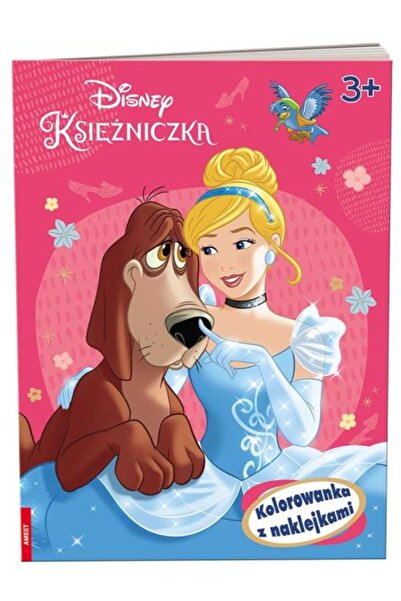 AMEET Carte de colorat cu autocolante, Ameet, Printese, 3+