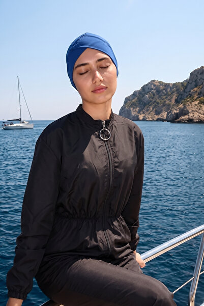armonika Women's Saks Front Single Pleated Bonnet Arm-26Y001010