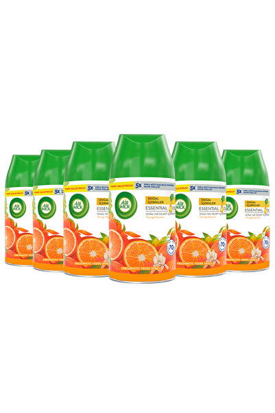 Air Wick Oda Kokusu Freshmatic Yedek Sprey Turunçgil Meyveleri, 6x250ml