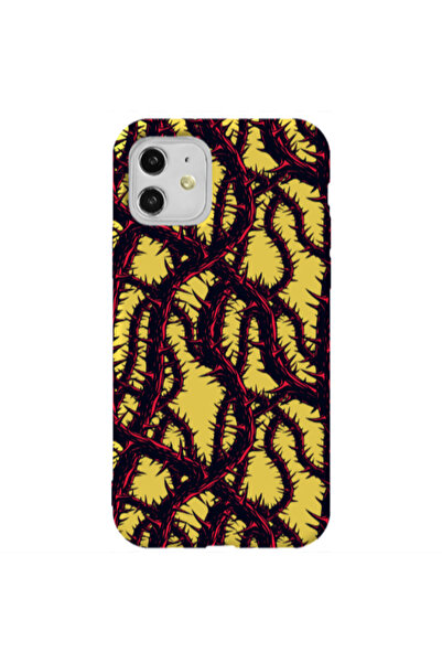 Other Apple iPhone 11 Prickly ivy Yellow Colored Silicone TPU Θήκη