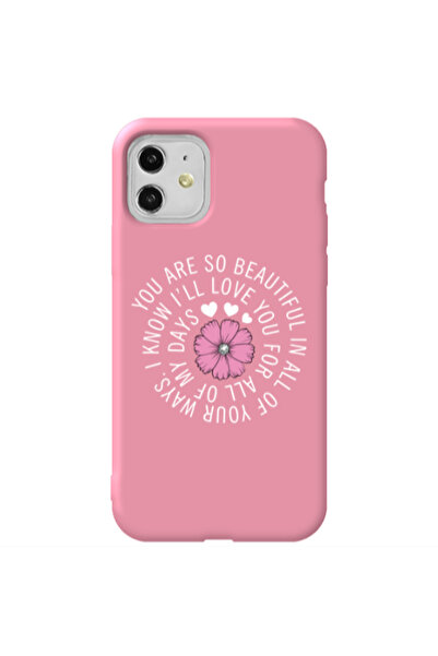 Other Apple iPhone 11 Your Ways Pink Colored Silicone TPU Θήκη