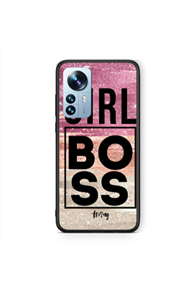 Other Xiaomi Mi 12 Pro Girl boss friday Black Glossy Θήκη