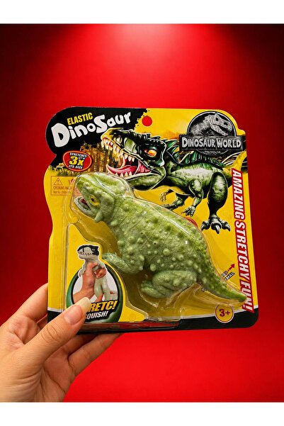 Dinosaur elastic boyunun 2-3 katı esneyen dinazorlar 18 cm