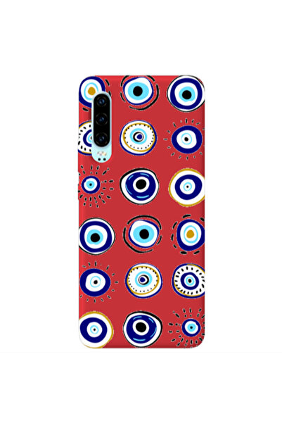 Other Huawei P30 Beads Red Colored Silicone TPU Θήκη