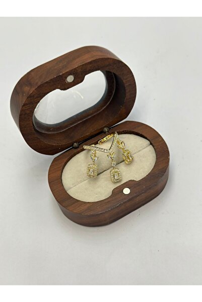 BYYEŞO Baget Stone Detailed Adjustable Ring (Steel) Gold