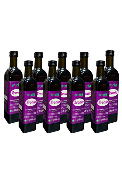 Aronia Guranda Suc 100% de Aronia, Pachet cu 9 sticle x 500 ml – Imunitate și...