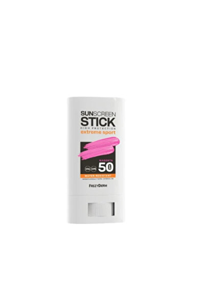 Frezyderm Αντηλιακό Στικ για Ακραία Αθλήματα SPF50 Έντονο Χρώμα Ματζέντα για ...