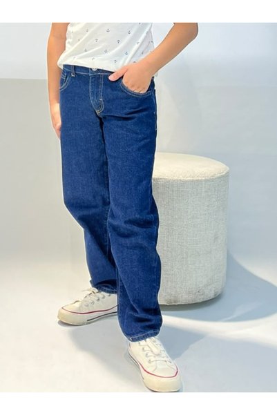 happinice Children's Denim Trousers Relaxed Fit Jean Pants