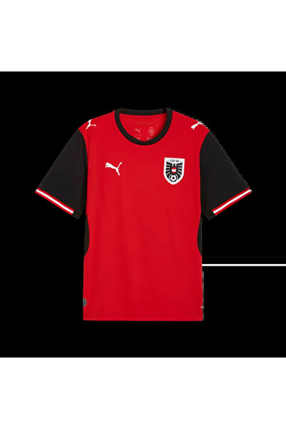 Puma ÖFB Home Jersey Kırmızı Erkek Forma