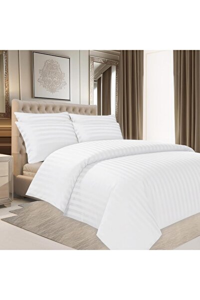 Generic FOAM CRAFT® Cozy & Soft 3-Piece Stripe Duvet Cover Set with Hotel Qua...