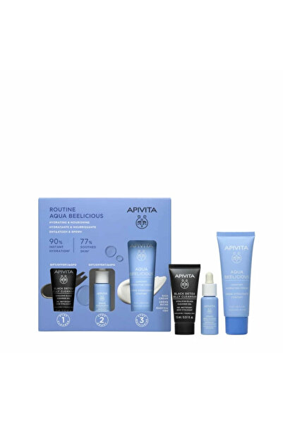 Apivita Πακέτο Προσφοράς Aqua Beelicious: Ενυδατική Κρέμα-Τζελ Χωρίς Λάδια 40...