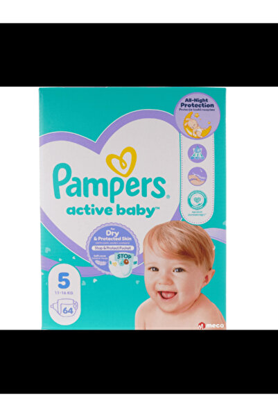 Pampers Active Baby, scutece, marimea 5, 11-16 kg, 64 buc