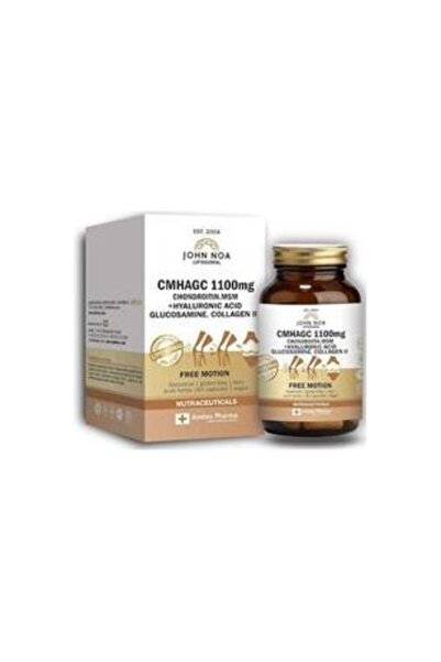 JOHN NOA Free Motion CMHAGC 1100 mg Συμπλήρωμα για την Υγεία των Οστών 60 κάψ...