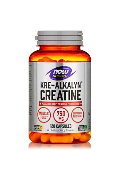 Now Φουντς Σπορτς Κρε-Αλκαλίνη Κρεατίνη 750mg 120 κάψουλες