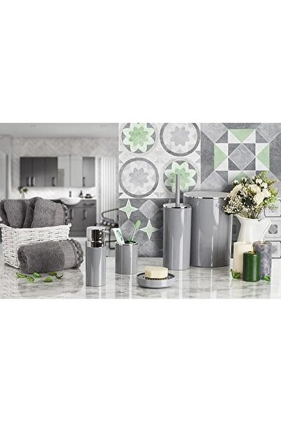 Yıldızan Albemo Lenox Liquid Soap Dispenser, Gray 888483