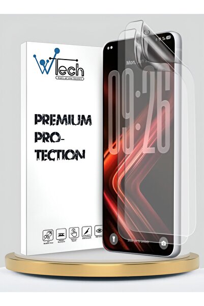 Wtech فيلم هيدروجيل فاخر رقيق ومرن لهاتف إنفينكس GT 50 Pro 5G 2026، عبوة من ق...