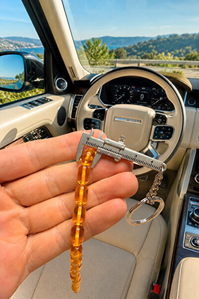 A-STİL TAKI Men's Prayer Beads Size Measuring Ruler Mini Caliper