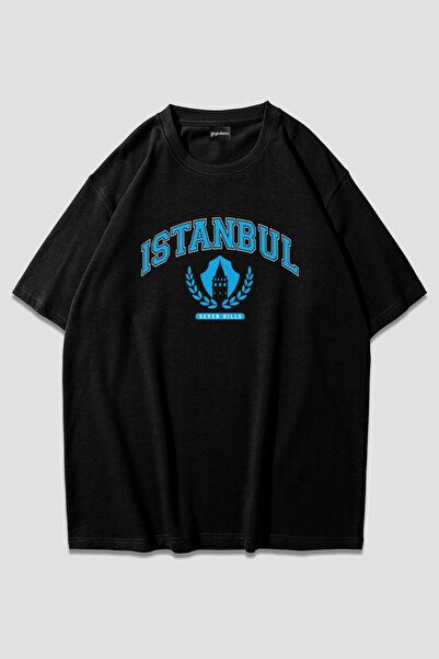 ZOKAWEAR Μπλουζάκι Istanbul Μαύρο Oversize