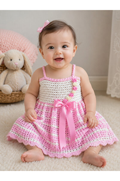 tce the charme elegant ملابس أطفال محبوكة يدويًا