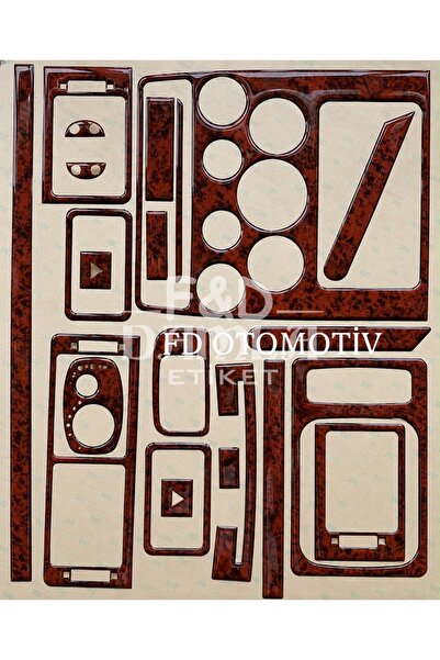 FD Damla Etiket Ford Connect 2006-2009 Dashboard Console Trim Front Chest Mah...