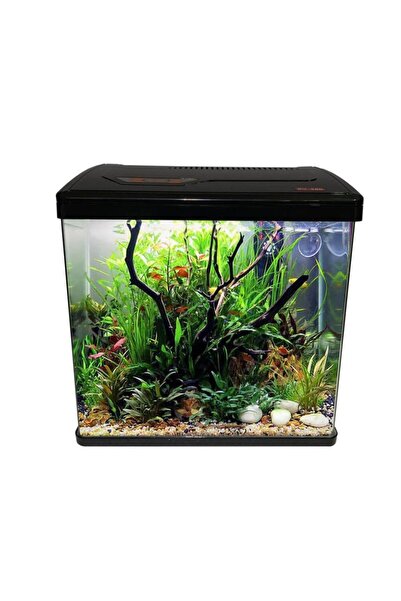 Classica Acvariu 28 cm cu filtrare si iluminat LED