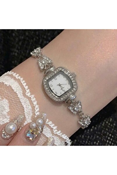 Heda Jewelry Eternal Wing Saat - Rotatable Butterfly Strap Steel Case Women's...