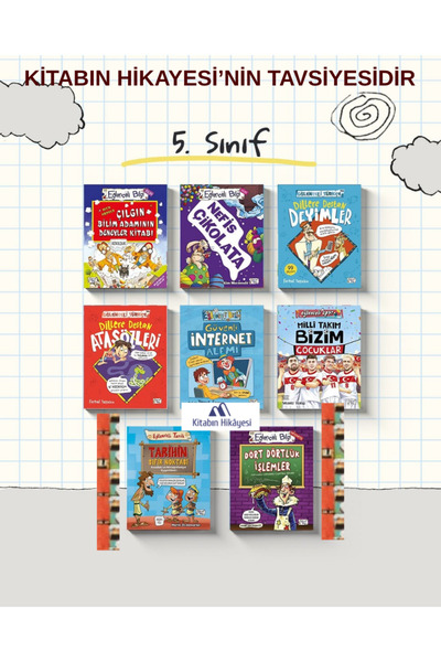 Eğlenceli Bilgi Yayınları 4-5-6. SINIF- Güvenli İnternet Alemi, Milli Takım, ...