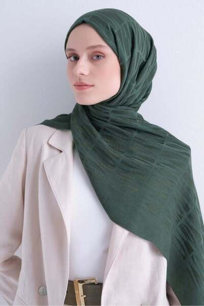 Armine Lyocell Shawl - 3 - Dark Menthol 54