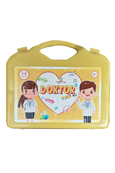 HOOBİTOYS OYUNCAK 14 Piece Educational Doctor Play Set with Bag