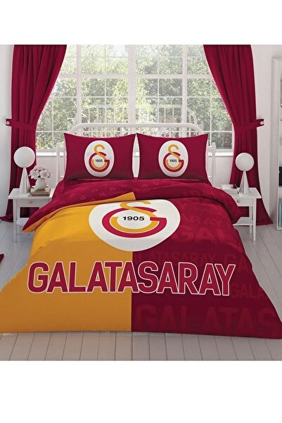 Taç Galatasaray Original Licensed Double Duvet Cover Set Lions