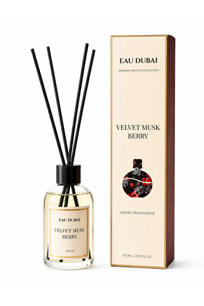 Eau Dubai Διαχυτήρας Αρώματος Δωματίου, Μοσχοκόκκος, Διαχυτήρας με Καλάμια, 1...