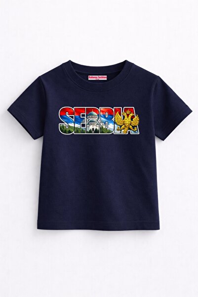 Rabona Fashion Serbia Landmarks Kids T-Shirt