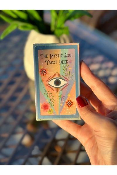 Galaksi Dükkanı The Mystic Soul Tarot Deck /Tarot Kartları -10cm 6,5cm boyutl...