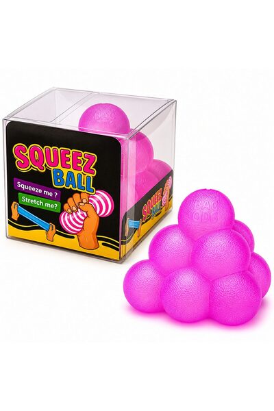 ePandamel Jucarie Squishy Dumpling in Forma de Piramida, Model Frosted, Antis...