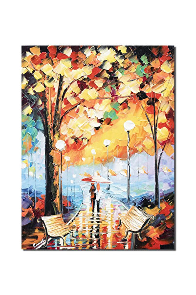 artnova Tablou pictat manual dormitor, living, Impreuna pentru totdeauna, 40x...